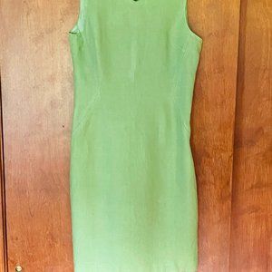 Linen sheath style dress